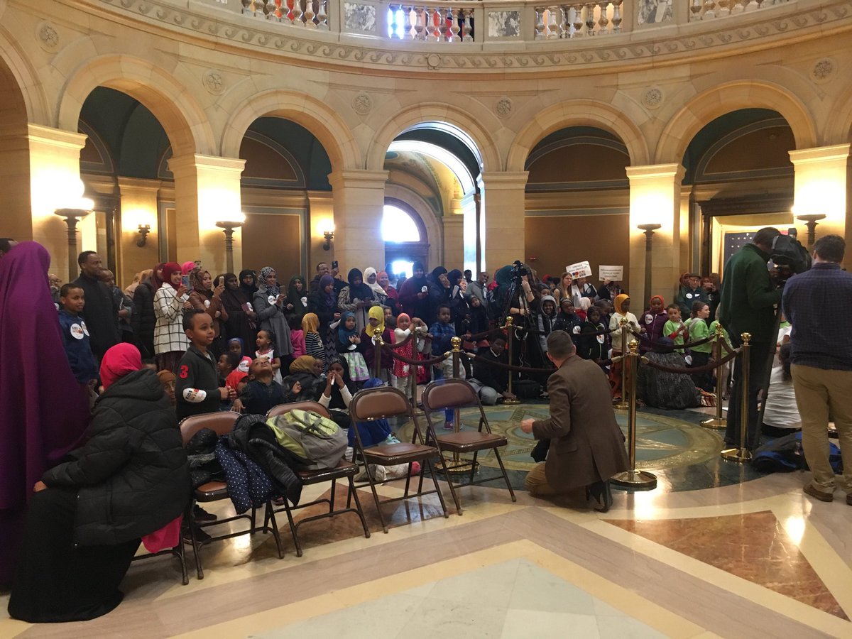 Inspired to be here with kids of many cultures demanding access to equitable sustainable and culturally relevant pre-K education.  Seeing the face of our future reminds me why we fight so hard. Our legislators need to remember that Kids Count On Us!