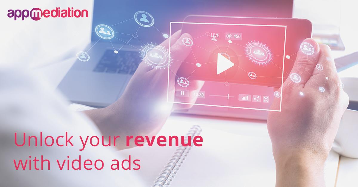 tryappmediation's tweet photo. Unlocking revenue flows has never been easier! 💸 📲 Use our video ad formats to make the most of your monetization ⏩ https://t.co/FPfgQpOPia 
#appmediation #appmonetization #videoads #rewardedvideo #mobile #apps https://t.co/mOyhMNe1Xs