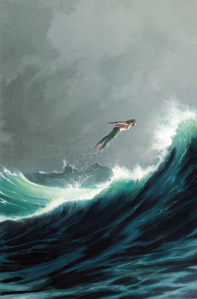 Now in (glorious) hi-res: Joshua Middleton's upcoming cover art for AQUAMAN #49!