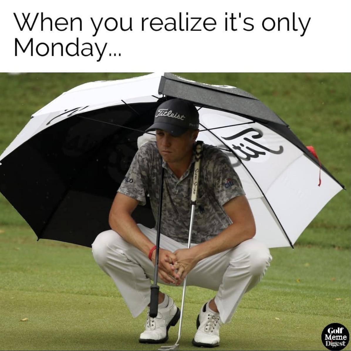 PlayYourCourse's tweet image. The struggle is real. via @golfmemedigest