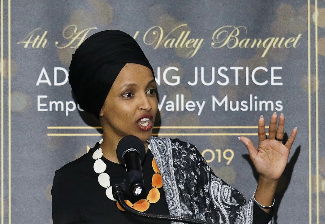 Anti-Semite Ilhan Omar bashes AIPAC again...