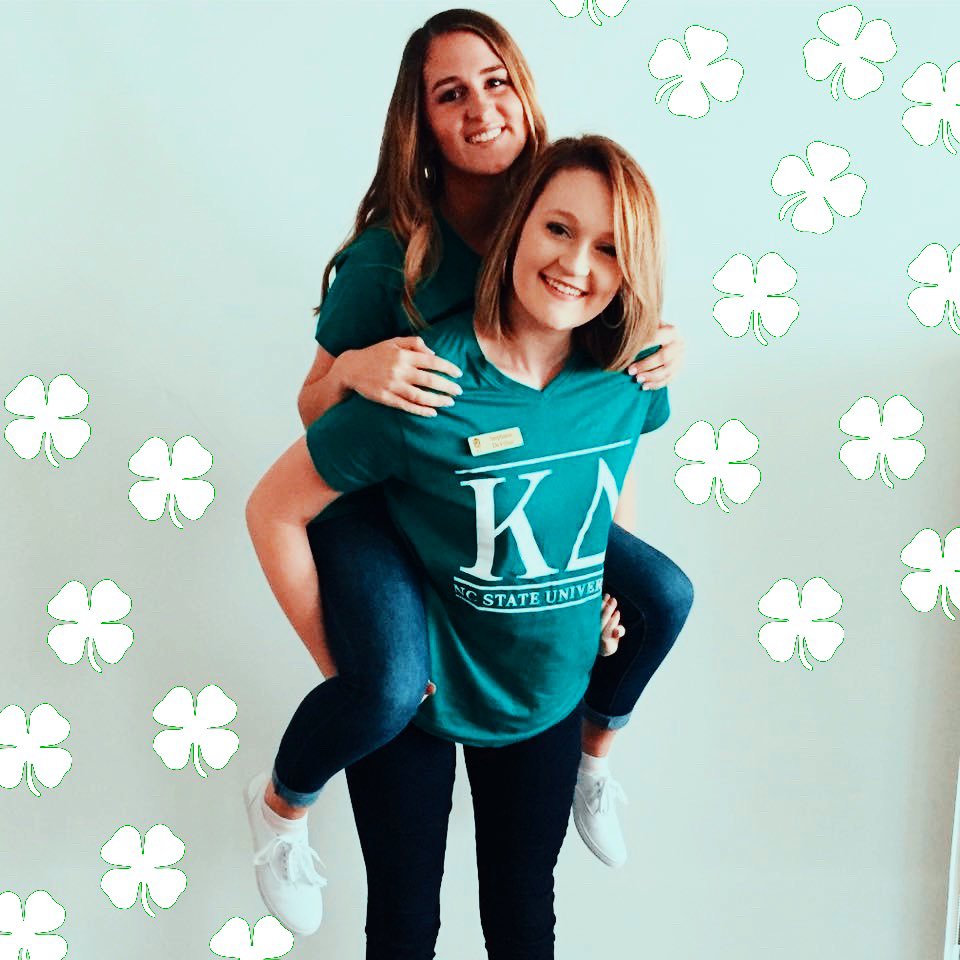 Huge shoutout to our amazing Philanthropy chair and all the amazing women who worked so hard to make our SHAMROCK Event a success!