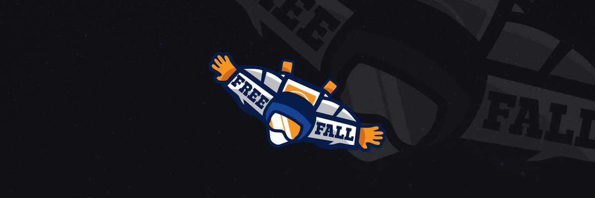 owFreefall's tweet photo. We're excited to showcase our new branding, designed by @Popcorp96. https://t.co/wmx2vSrWR5