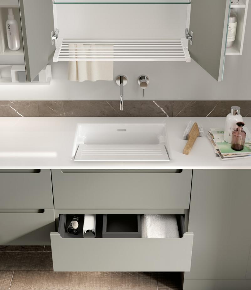 CastellettiArr's tweet photo. L'ambiente #lavanderia @scavolini è caratterizzato da un'eleganza razionale, volta a creare lo spazio più adatto alle necessità.
#arredobagno #laundryspace #bathroom https://t.co/RfkYA5xiqQ