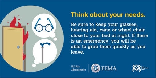 Always be ready to evacuate quickly in the event of a fire #FireSafety #MondayMotivation #PrepareNow