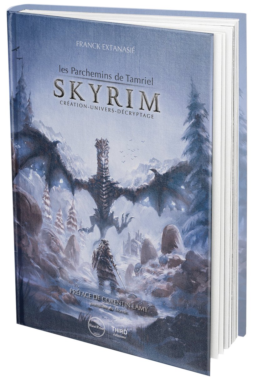 ThirdEditions's tweet photo. L'auteur du livre n'est autre que @Foxmonsieur. Féru de C-RPG, il a écrit sur celui-ci dans la collection Level Up avant de rédiger un livre entier sur #Skyrim.
Si vous avez des questions sur la saga c'est l'homme de la situation.
#askfox https://t.co/qpPw50JrN2