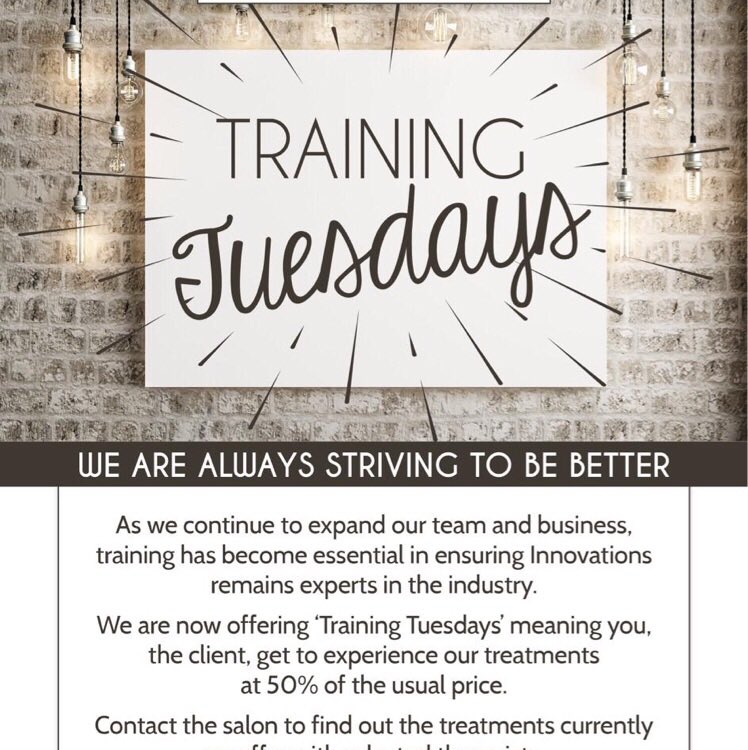 Innovations25's tweet photo. Models for training required — Appointments available tomorrow morning from 9.30am for ey... https://t.co/s0SdE74mcv https://t.co/WQrTDuLQKg