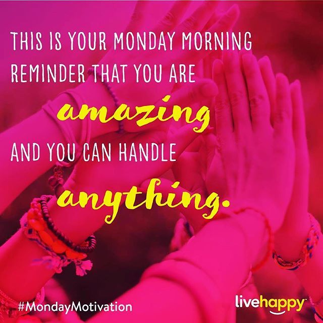 #dailyinspiration #mondaymotivation #youareamazing #youcanhandleanything #starttheweekright ift.tt/2UdIBYI