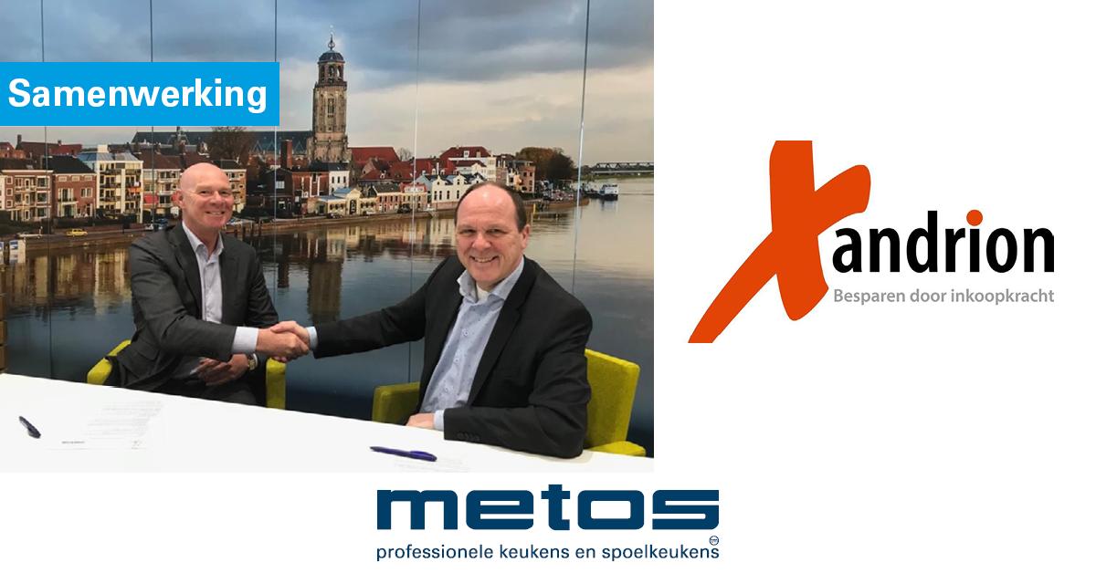 Metos en @Xandrion_inkoop zijn per 1 januari 2019 een raamovereenkomst met elkaar aangegaan. Dat betekent dat Xandrion deelnemers vanaf nu kunnen profiteren van unieke inkoopcondities
metos.nl/nieuws/samenwe… #grootkeuken #spoelkeukens #professionele keukens