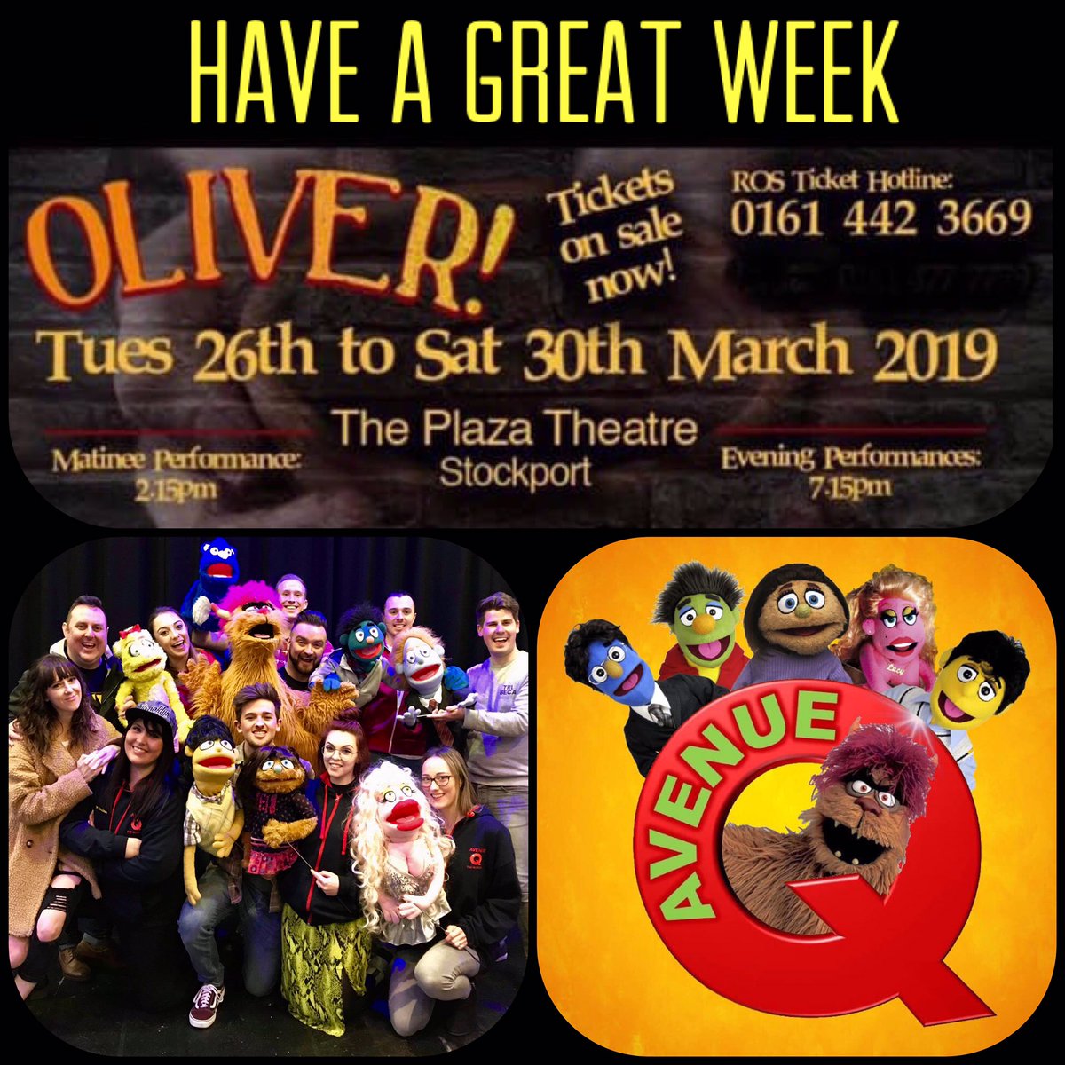 Hyde Musical Society (@hydemusical) on Twitter photo WISHING ALL OUR FRIENDS AT <a href="/RomileyOperatic/">Romiley Operatic Society</a> A ‘GLORIOUS’ WEEK #supportlocaltheatre FROM ALL AT HMS & #AVENUEQ <a href="/actukorg/">Association of Community Theatre</a> <a href="/Official_MMAs/">MMA</a> <a href="/NODAtweets/">NODA</a> WISHING ALL OUR FRIENDS AT <a href="/RomileyOperatic/">Romiley Operatic Society</a> A ‘GLORIOUS’ WEEK #supportlocaltheatre FROM ALL AT HMS & #AVENUEQ <a href="/actukorg/">Association of Community Theatre</a> <a href="/Official_MMAs/">MMA</a> <a href="/NODAtweets/">NODA</a>