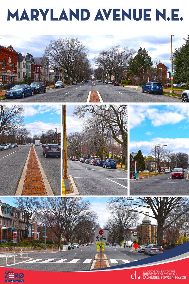 BIG changes are coming to Maryland Ave NE. This morning we broke ground on a $25 million streetscape project that will completely transform the corridor! #VisionZeroDC #SaferStreetsforAll