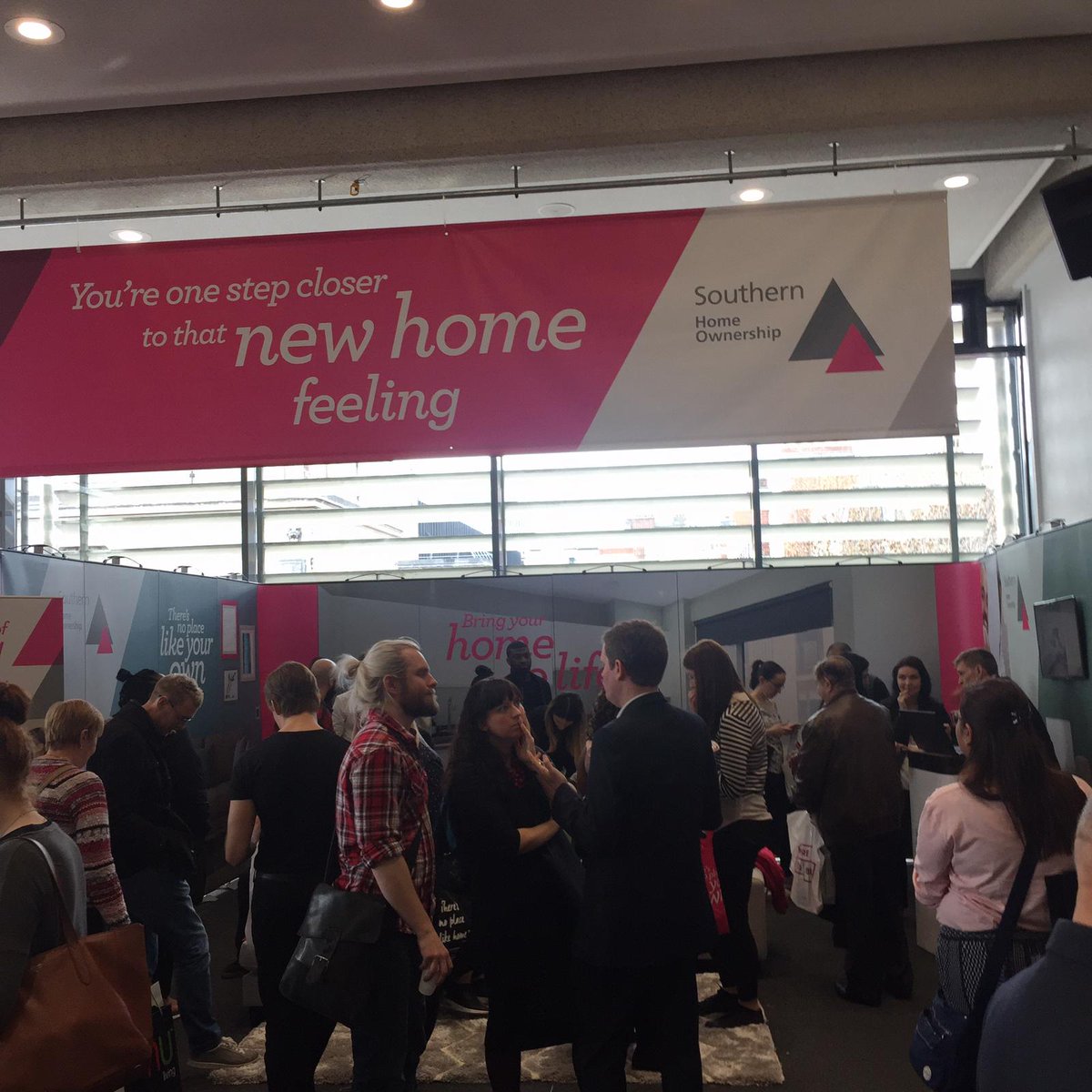 SouthernHsg_UK's tweet photo. It was fantastic to meet so many #FirstTimeBuyers at Saturday's @LDNHomeShow. We were at the event to discuss #SharedOwnership &amp; our range of London-based developments. Click here for more details: https://t.co/pkhc6G7T6R (@SouthernHomeOwn) https://t.co/1d8OFRrdK3