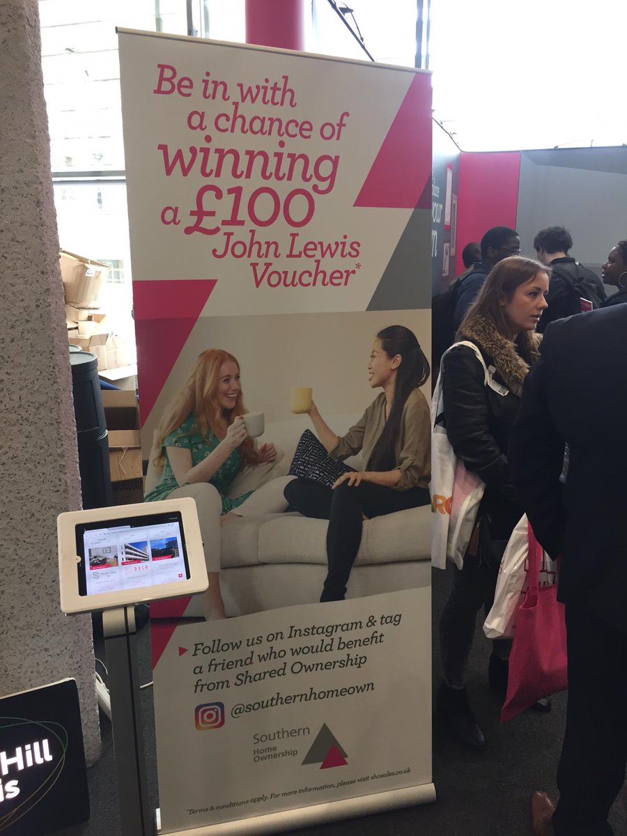 SouthernHsg_UK's tweet photo. It was fantastic to meet so many #FirstTimeBuyers at Saturday's @LDNHomeShow. We were at the event to discuss #SharedOwnership &amp; our range of London-based developments. Click here for more details: https://t.co/pkhc6G7T6R (@SouthernHomeOwn) https://t.co/1d8OFRrdK3