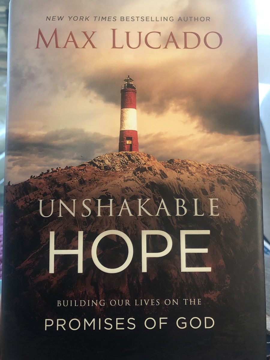 ShannonBream's tweet photo. Any time you need some encouragement I suggest you pick up something by @MaxLucado  His writings are consistently uplifting, no matter what you may be facing. Promise! https://t.co/E72U2RJ1EV