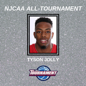 Congratulations to Tyson Jolly -- NJCAA All-Tournament!