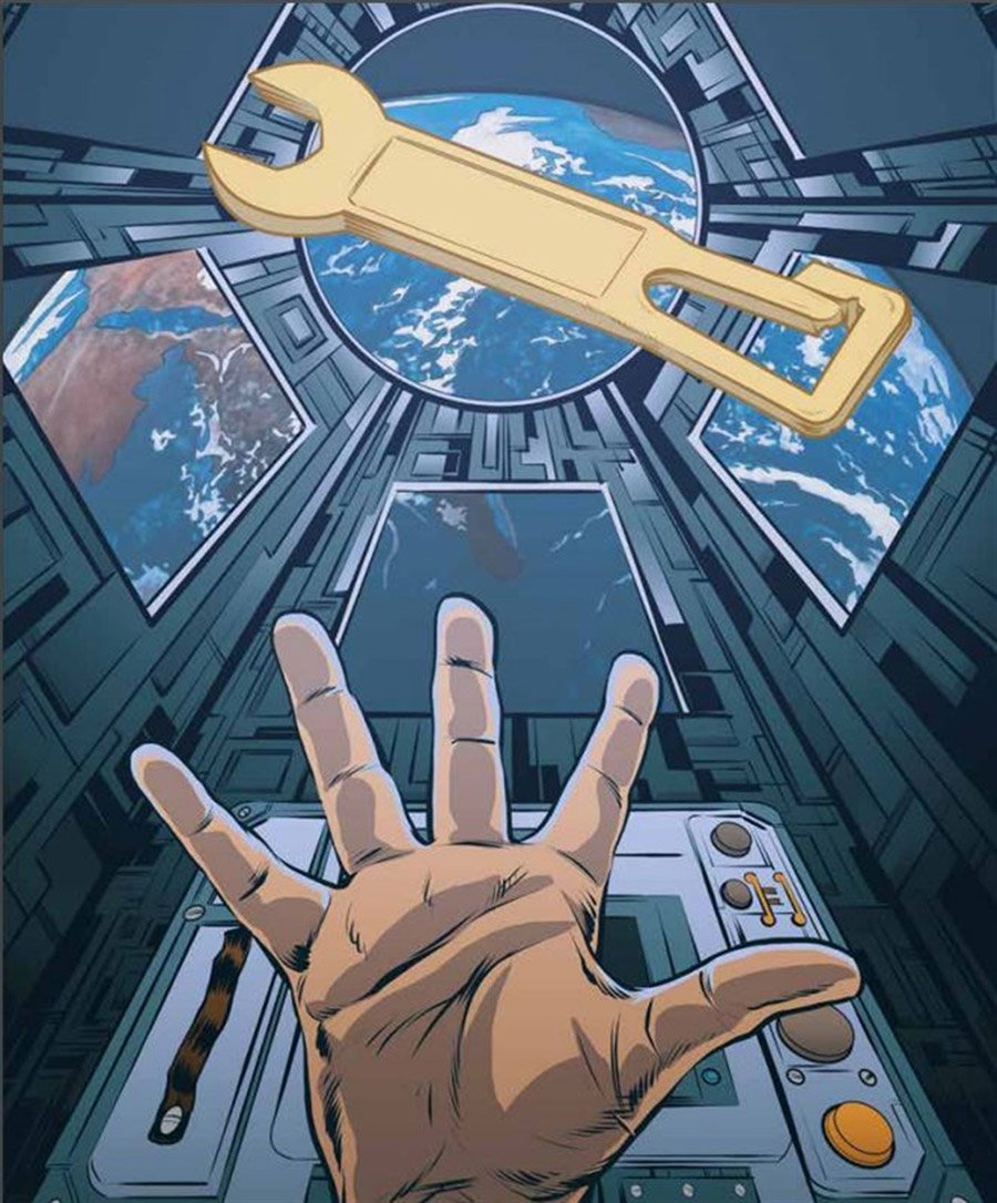 ISS_CASIS's tweet photo. Commercially printing objects in space used to be the stuff of science fiction. Not anymore! Saturday marked the three-year anniversary of the launch of the Additive Manufacturing Facility (AMF) as a permanent “machine shop” on the ISS. Learn more here: https://t.co/MjShs8pXIO https://t.co/VPH6sTEmAG