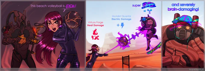 I've been really enjoying this combo while trying out Bursting Mass, it makes for such cool Warframe/Operator synergy flavor! 