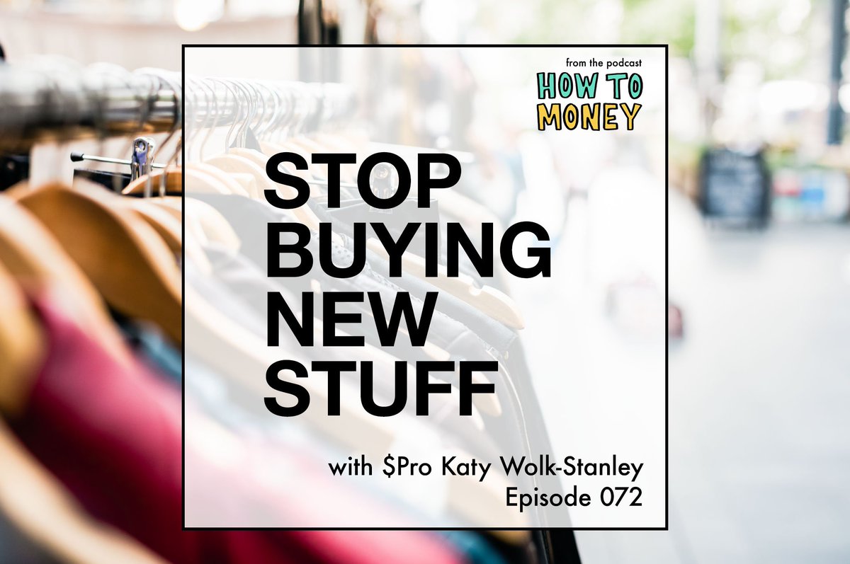 Joel and Matt (@howtomoneypod) on Twitter photo We buy too much crap! Katy Wolk-Stanley has issued a challenge and is refusing to buy new stuff- instead, sheās prioritizing her goals/values when it comes to consumption. Listen as we hear f/<a href="/thenonconsumer/">TheAntiConsumer</a> and seek to save money by spending less on junk. itunes.apple.com/us/podcast/sto⦠We buy too much crap! Katy Wolk-Stanley has issued a challenge and is refusing to buy new stuff- instead, sheās prioritizing her goals/values when it comes to consumption. Listen as we hear f/<a href="/thenonconsumer/">TheAntiConsumer</a> and seek to save money by spending less on junk. itunes.apple.com/us/podcast/stoā¦