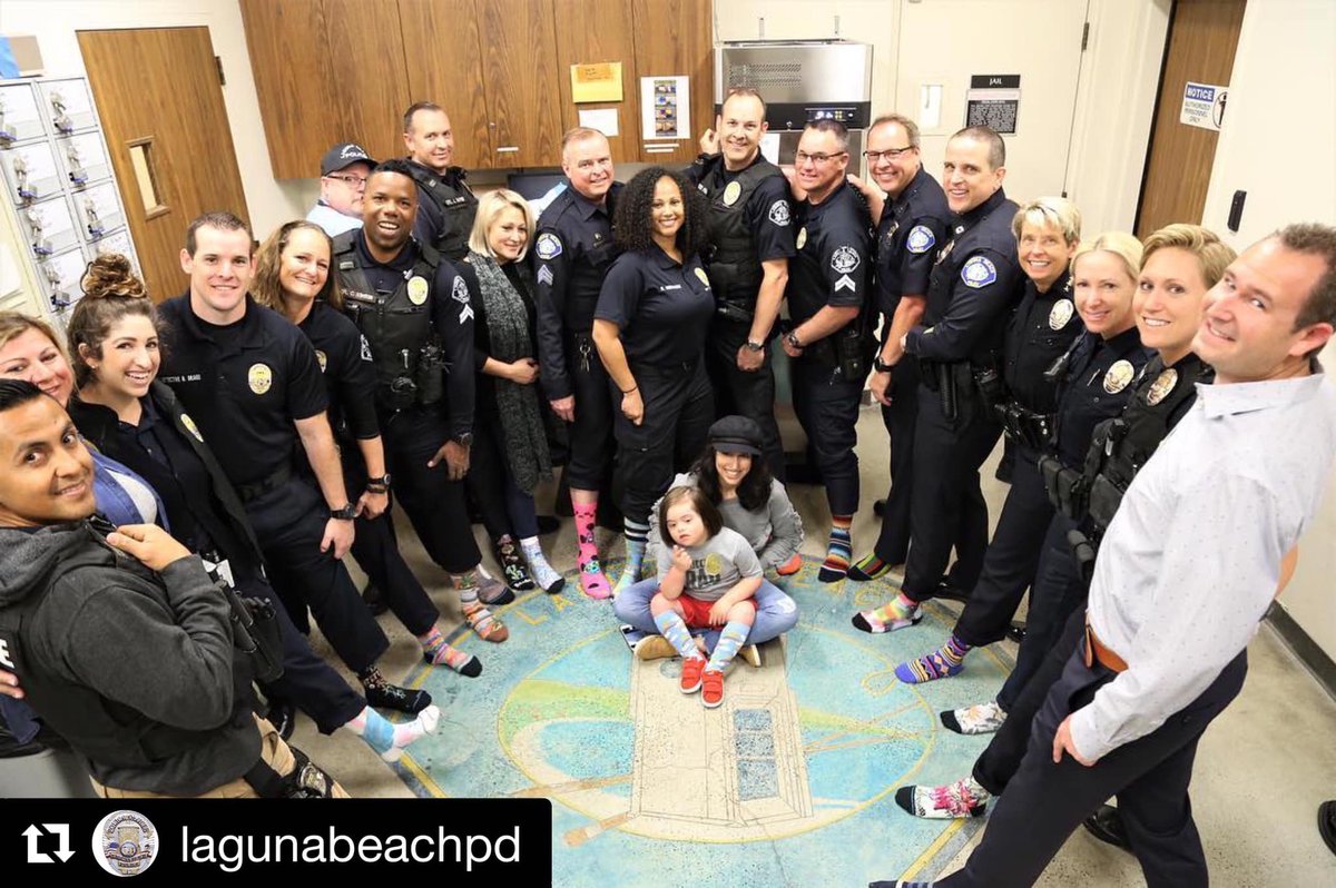March 21 was World Down Syndrome day. Members of the Laguna Beach Police Employees’ Association showed their support by sporting colorful socks to encourage awareness and get people talking.

Read the full story here: facebook.com/LagunaBeachPol…