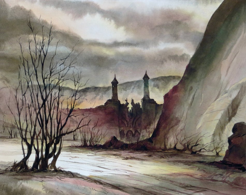 ralphbakshi's tweet image. To celebrate #TolkienReadingDay we'll be posting art from #LordOfTheRings all day! Enjoy! (Below: "The Gates of Mordor" by Tom Jung) #Tolkien #LOTR #MondayMotivation #conceptart @TolkienSociety