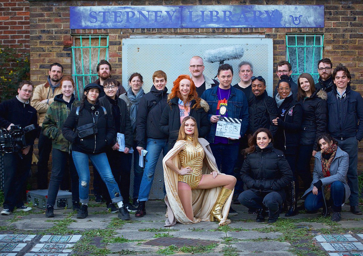 Immense weekend filming our brand new comedy SUPER UNIT - coming to @punkanary very soon!