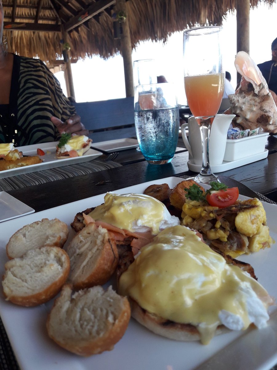 Early breakfast and late breakfast courtesy of #BeachesNegril. It's either going to be a super power week or a very decadent one..... #MondayMood #unrepentantfoodie