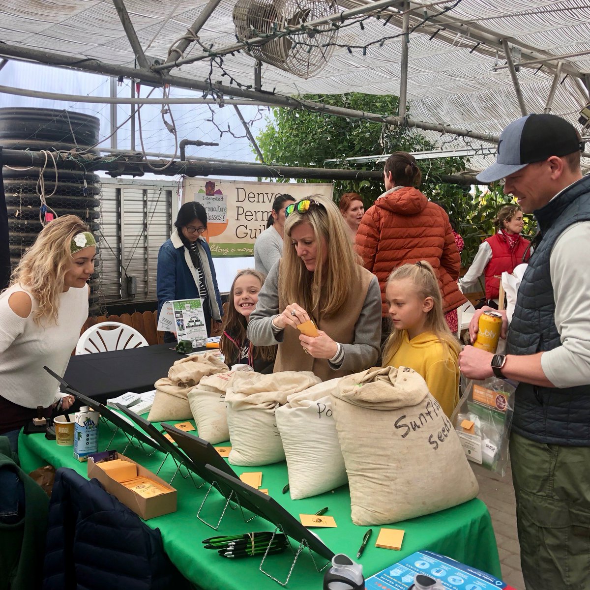 CSUSystem's tweet photo. Thanks to all who came out to The @growhausβ 9th Annual Seed Swap on Saturday.
Thanks to the CSU @DenverExtension team, as well, for distributing seed packets and sharing best practices for kickstarting healthy gardens. Happy planting, #Denver! ππ±
#CSUDenver | #CSUExtension https://t.co/vaE3nB0y3e