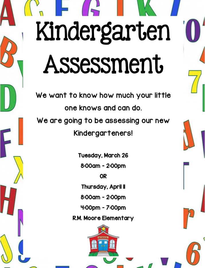 Spread the word! If you have or know anyone with rising Kinders we hope to see you at one of our Assessment days!