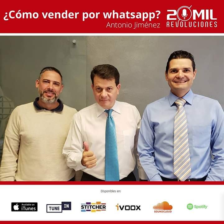 20milRev's tweet photo. 🎙Episodio #11 Ya está disponible el episodio: ¿Cómo vender por whatsapp? con el especialista Antonio Jiménez.
Con sus anfitriones @manriqueulloa y @arojasca
Escúchalo en:
Itunes: https://t.co/TYJKf4Qbyy
Spotify: https://t.co/UlcNfgXcHd
Sitio web: https://t.co/k5e2wxUwa5 https://t.co/e7yW5K6m5k