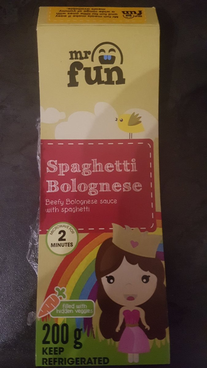 HennieLudick's tweet image. @CheckersSA your #MrFun meals for kids are really convenient BUT your Spaghetti Bolognese goes off before the SELL BY date. This is the second time my son refused to eat this meal and I tasted it is sour.

#MySonHadScrambledEggsForDinner

checkers.co.za/baby/Fun-Time/…