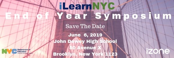 vlambri's tweet photo. Save the Date! #ilearnnyc @InnovateNYCedu https://t.co/AwIkZBRw9Q