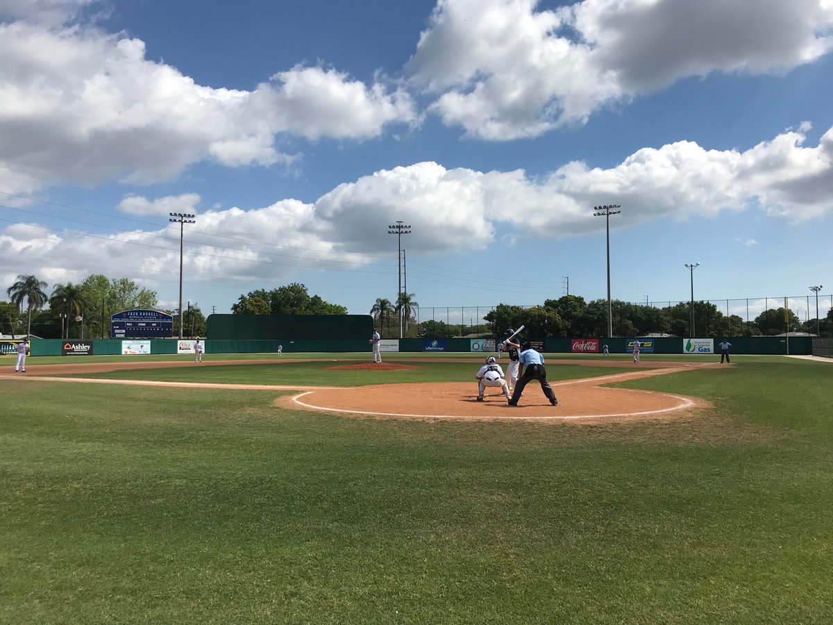Great first day of spring training!