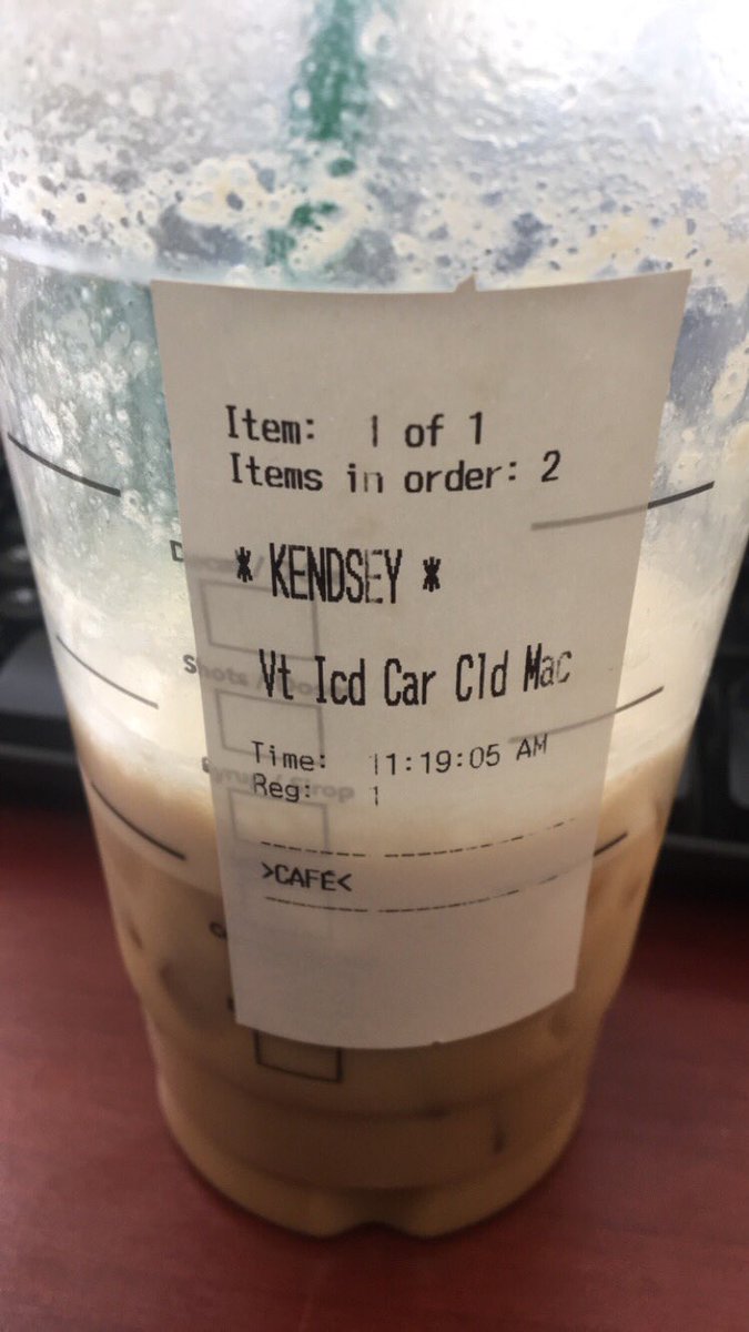 kenzirxse's tweet photo. hope everyone is having a lovely Monday except the Starbucks lady who butchered my name earlier #silentd https://t.co/UwiMV5yu5h