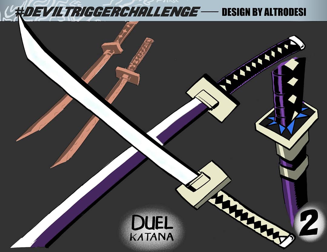 altrodesi's tweet photo. Done. Here's my addition to for the #deviltriggerchallenge @KAINONAUT This was alot of fun. I surprisingly enjoyed drawing and researching the guns. I used a calligraphy pen to ink for the first time also. @CapcomUSA_ https://t.co/cHxsYB8jaj