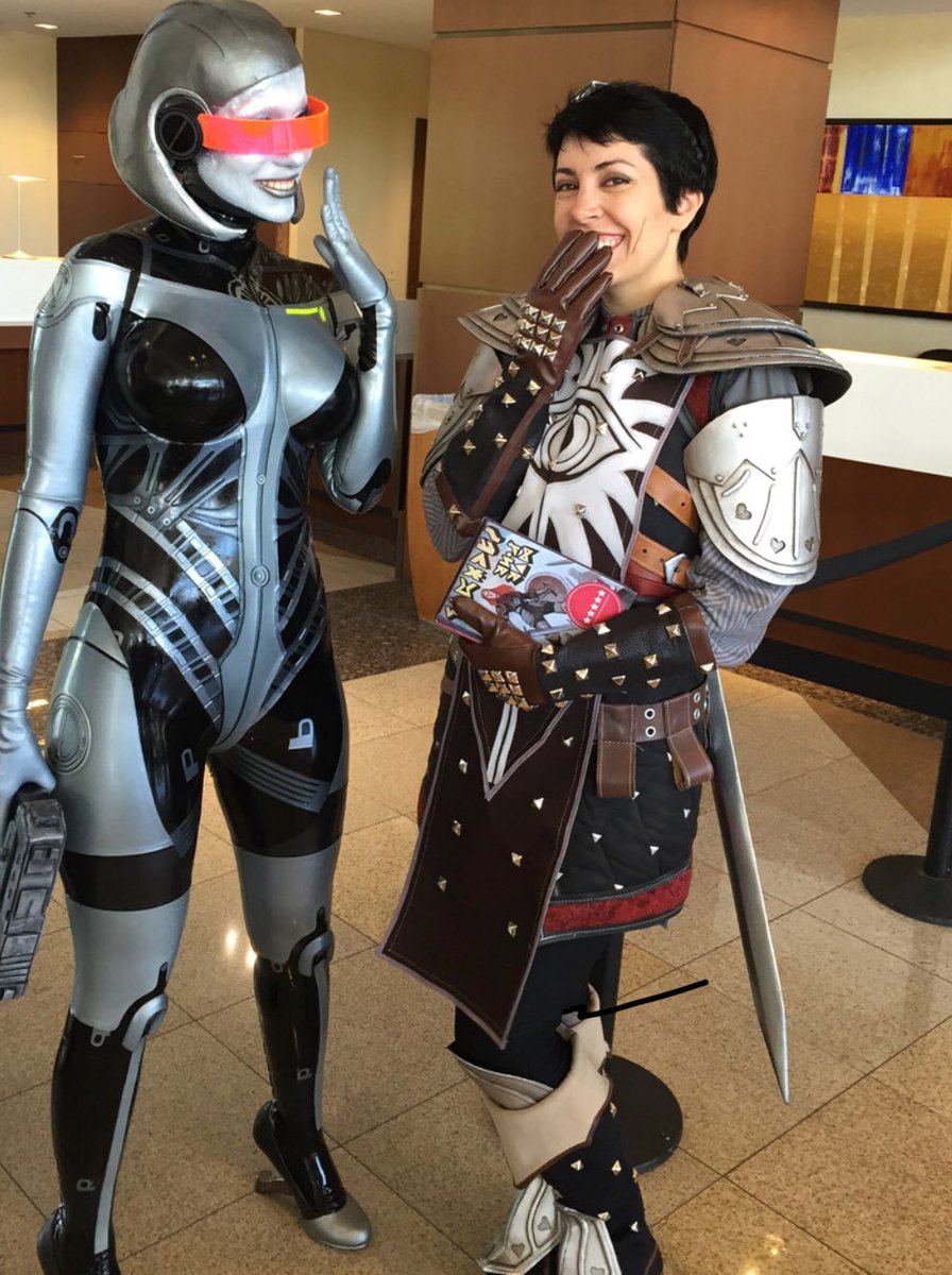 Ispan_SB's tweet photo. @toughtinkart I think a lot of my cosplay choices come from years of feeling like I’m too big, not feminine enough, etc and learning to accept that women, beauty, femininity, and strength come in different forms.  My grandma hopes I pick a “pretty one” someday though LOL 😸 https://t.co/mUgDi63QEx