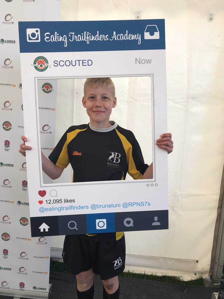 ealingtfrugby's tweet photo. Scout number three is Harry from @BohuntWokingham 👏🏻👏🏻 https://t.co/49aa0RN0If