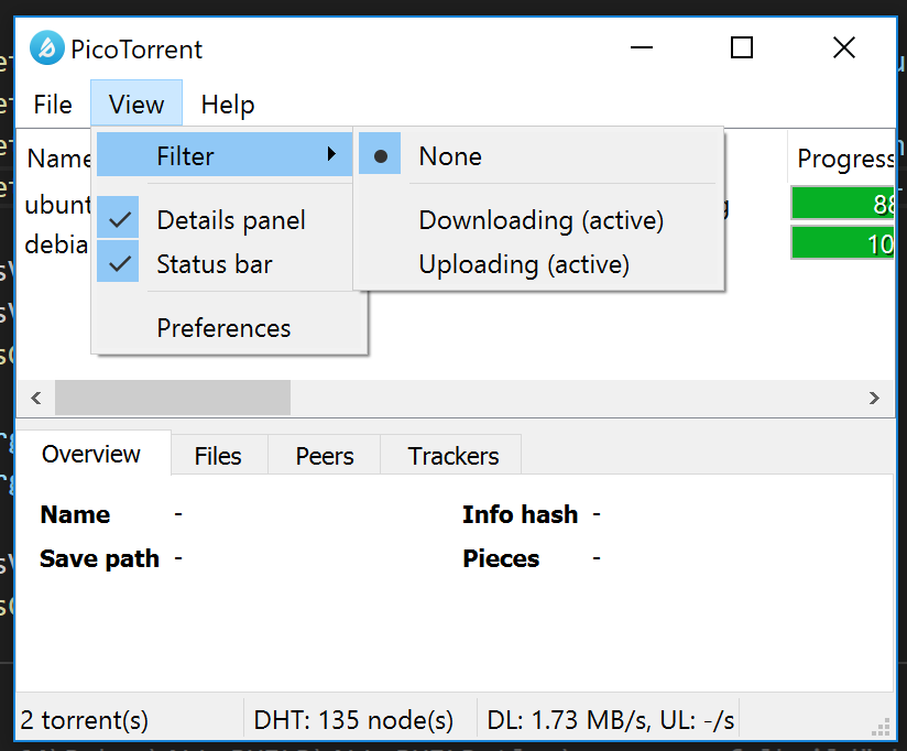 picotorrent's tweet photo. Embedding #ChakraCore in PicoTorrent to allow users to write custom torrent filters in JavaScript! https://t.co/3iNtRLmQMS