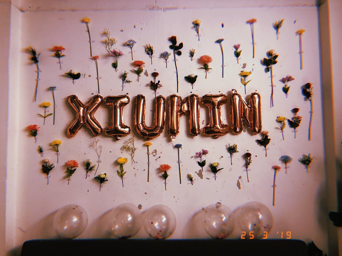 jongbaechen's tweet photo. Thank you @bloomingxiusg for organising this event!! Really love the  pretty decorations!! 😍 #bloomingxiu0326 #FairyXiuminDay #Happyxiuminday https://t.co/chrIRGNFM5