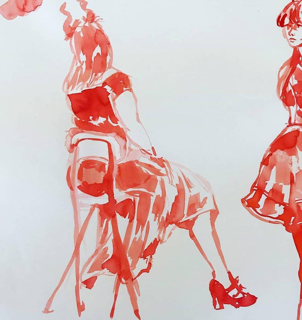 Emheln's tweet photo. Some ink paintings from life drawing last week (also I've had a name change!! I'm now jeffercake_em) #fashion #lifedrawing #illustration #artwork #art https://t.co/O4HFplLwOh