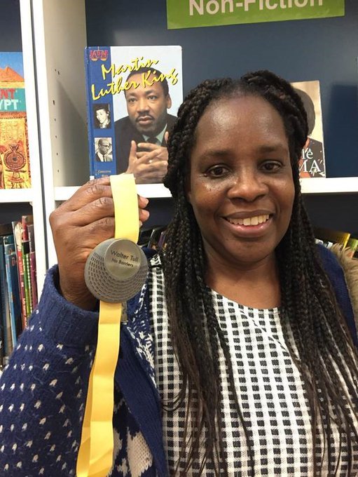 lamlibs's tweet photo. Did you know that we have been awarded one of 29 medals handed out nationally - for an exceptional #Tull100 project to mark the 100th anniversary of the death of the Black footballer and World War 1 hero Walter Tull, who died in the First World War on this day in 1918 aged 29 https://t.co/0r9QsywL8R
