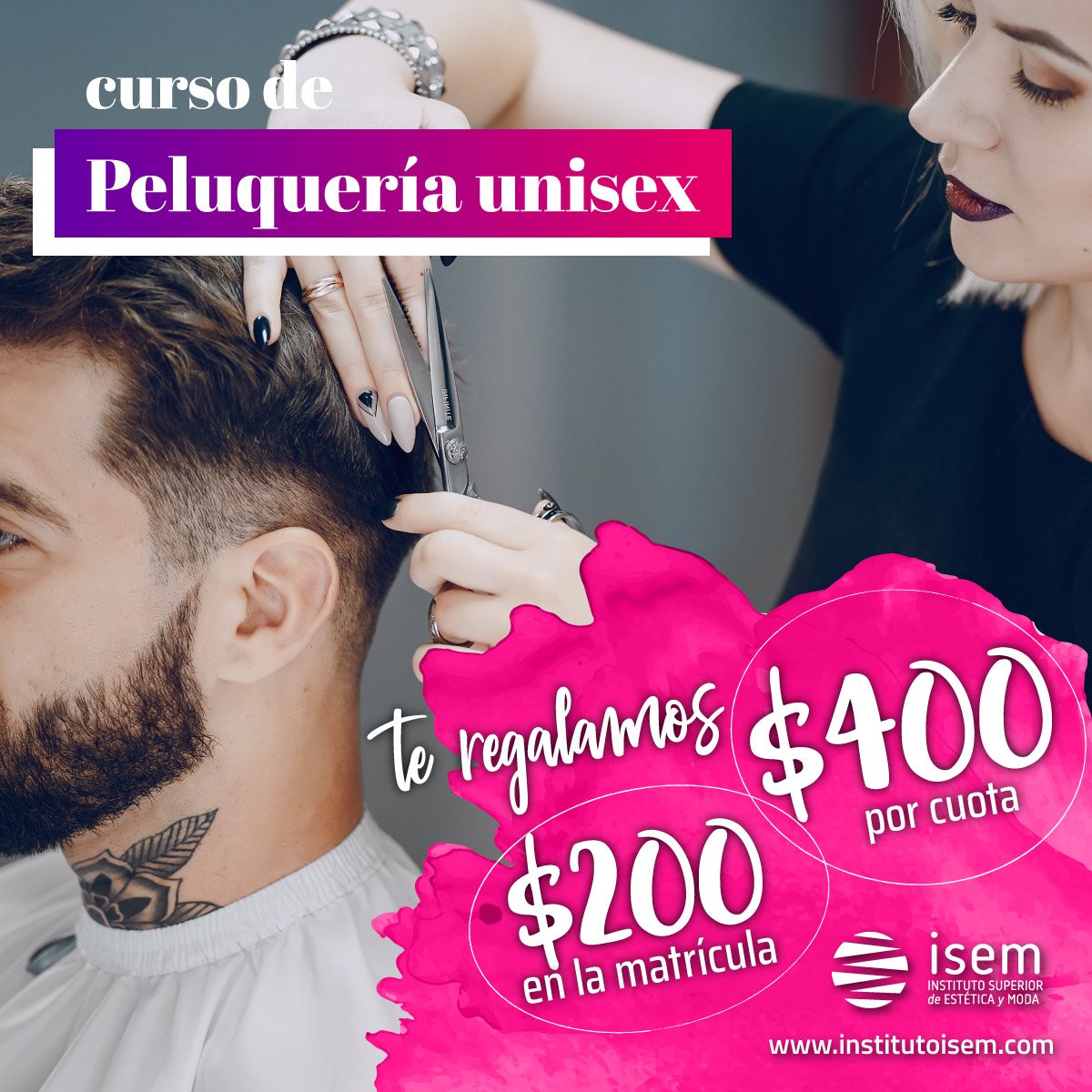 ISEMCursos's tweet photo. ¡#BuenLunes! Hoy es un gran dia para aprovechar nuestros beneficios😄

Te regalamos:
• $ 400.- mensuales para tu cuota 
• $ 200.- para tu matrícula

📱 https://t.co/wEzpGfAPNl
🏤 Mitre 788 PA
☎ 5580176

#EnISEMPodés 🙋‍♀️ https://t.co/uOLDufqFg6