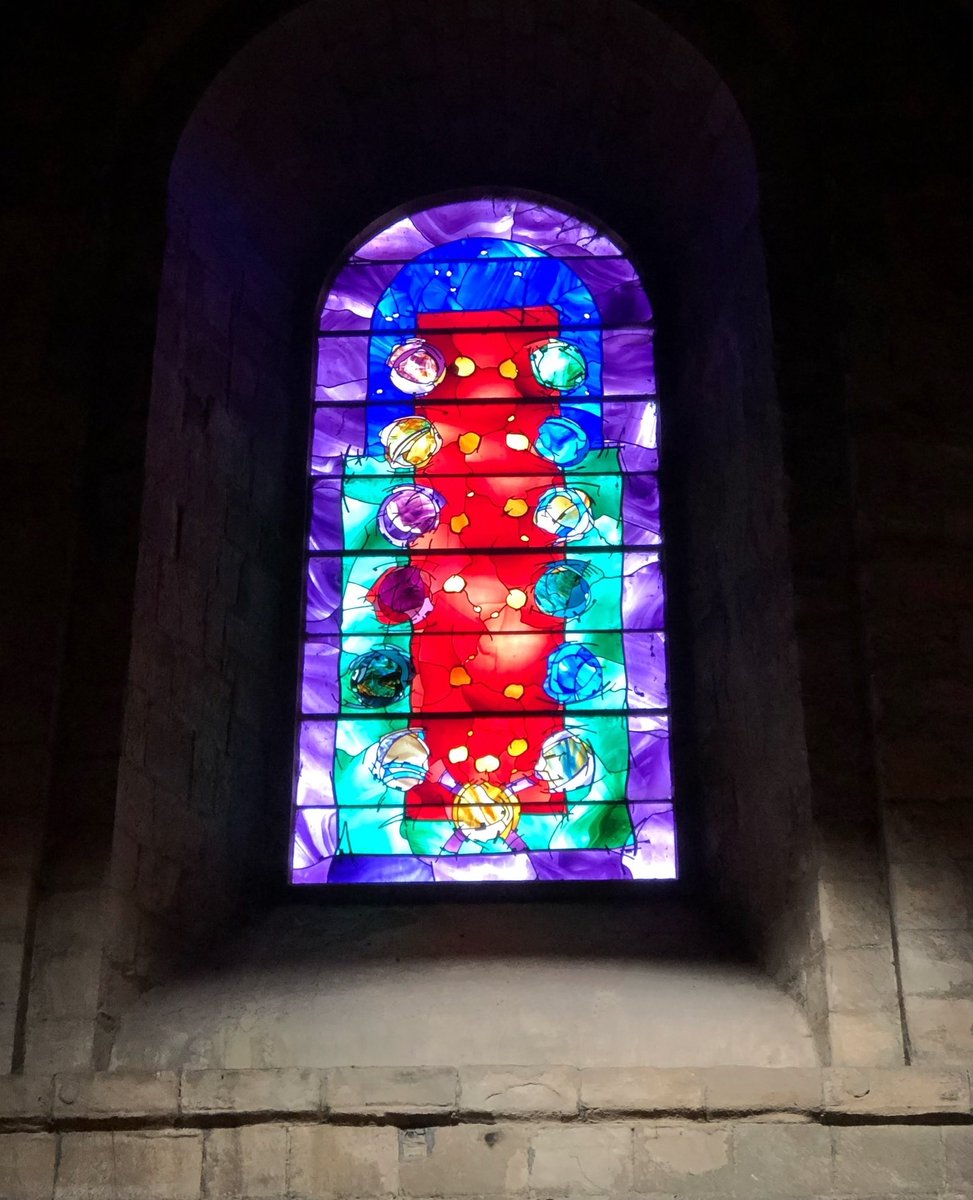 JuNorth's tweet photo. A beautiful stained glass window at the cathedral #mydurhamcathedral #adult #sacredspaces https://t.co/4oQz5D2DcJ