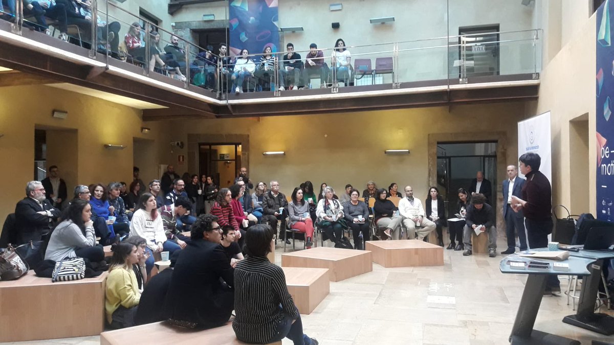 Arranca nuestro VII #cienciaconpalomitas #movilidadinteligente en <a href="/ESAPA_aviles/">ESAPA</a> #be_motion #LUX02