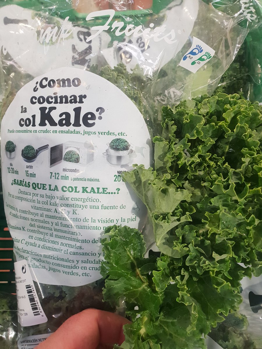 verdcampfruits's tweet photo. ☝️#Kale, #colkale, #colcrespa .
👉#saludable, #veggie, #trending
👉#huellahídrica, #huellacarbono, #verde .♻️👌
👩🌾👨🌾
#FelizLunes https://t.co/ItciRA0NPh