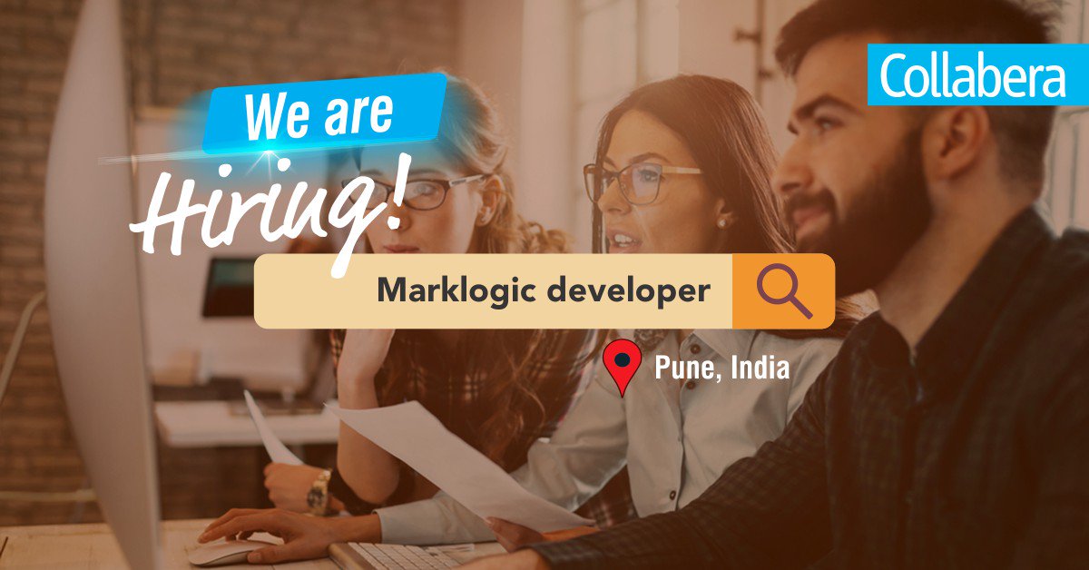 Collabera_India's tweet image. Looking for a change? Here is a great opportunity for #MarklogicDeveloper to join our client team in #Bangalore #India

Apply now: bit.ly/2Yk3yk5

#TalentAcquisition #Recruiting #Recruitment #Technology #Careers #EngineeringJobs  #JobsinBangalore