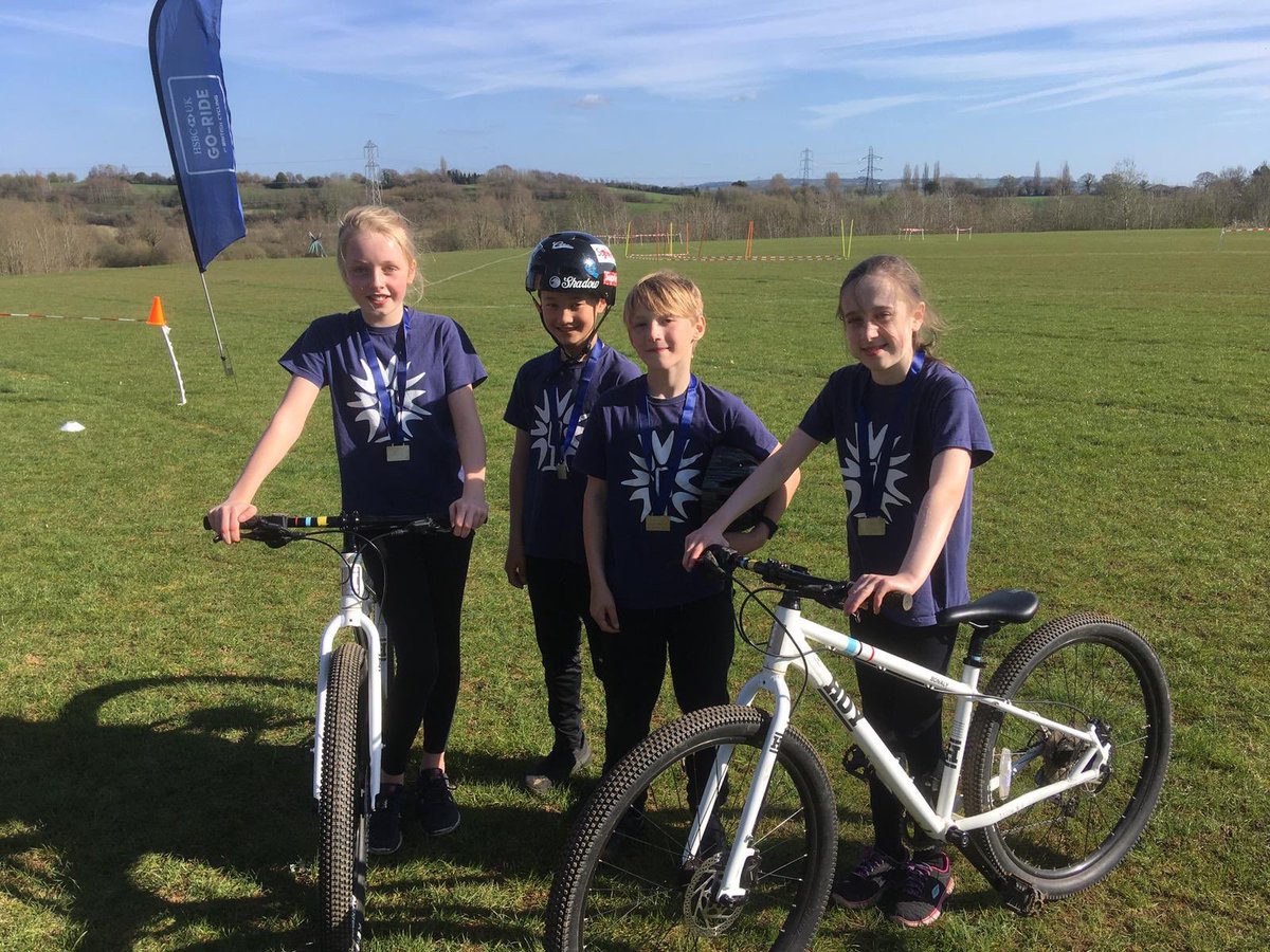 Beaconrise1's tweet photo. TeamBR had an amazing performance in cycling today and will now take part in county finals. Well done everyone. https://t.co/KnT6HSu7Ew