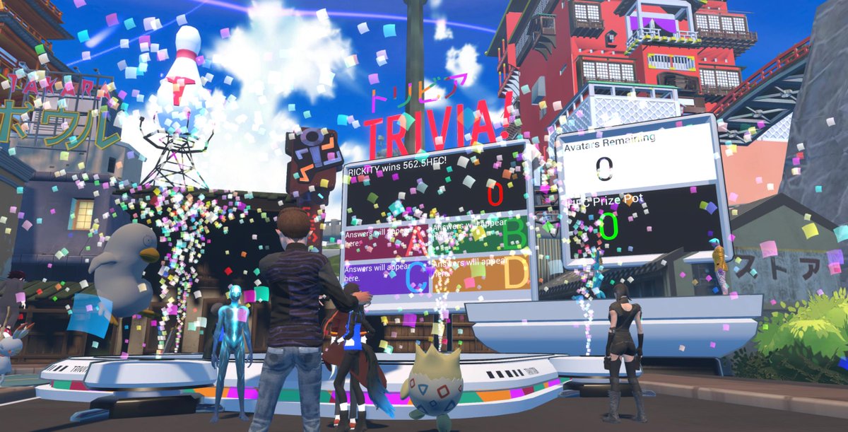 HighFidelityXR's tweet photo. ๐ CONGRATULATIONS to @rickityvr - the winner of #MultiContest on Twitter. You've won an @HTCvive! We are DMing you to confirm email + shipping.
Thanks to everyone for sharing their amazing photos of #MultiConVR.
#HTCvive #VR #VirtualReality https://t.co/LdOqNqtLIG