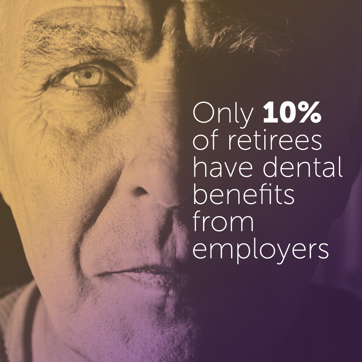 NashuaDental's tweet photo. Taking care of your smile should not go away with age. With a statistic this low, retirees may feel inclined to skip routine dental care, which can put their oral health at risk for diseases and other problems. https://t.co/RW6kg6M59H