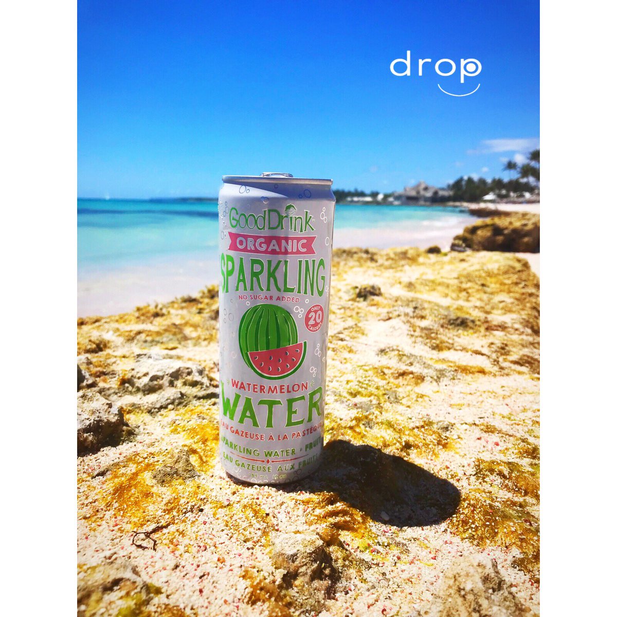 Spring is sparkling water season...time for some awesome Good Drink Sparkling Waters from Casedrop. #beverage #MondayMotivaton #spring