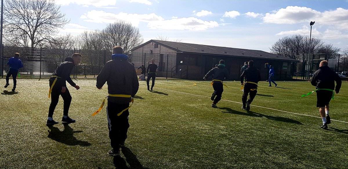 TheTurfSJ's tweet photo. Fantastic day with @NFLUK. 10 schools coming together, learning to deliver #subway #flagfootball programme 🏈 @Broadwoodschool @BykerPrimary @StJohnsNE4 https://t.co/FoaVd6GFAM